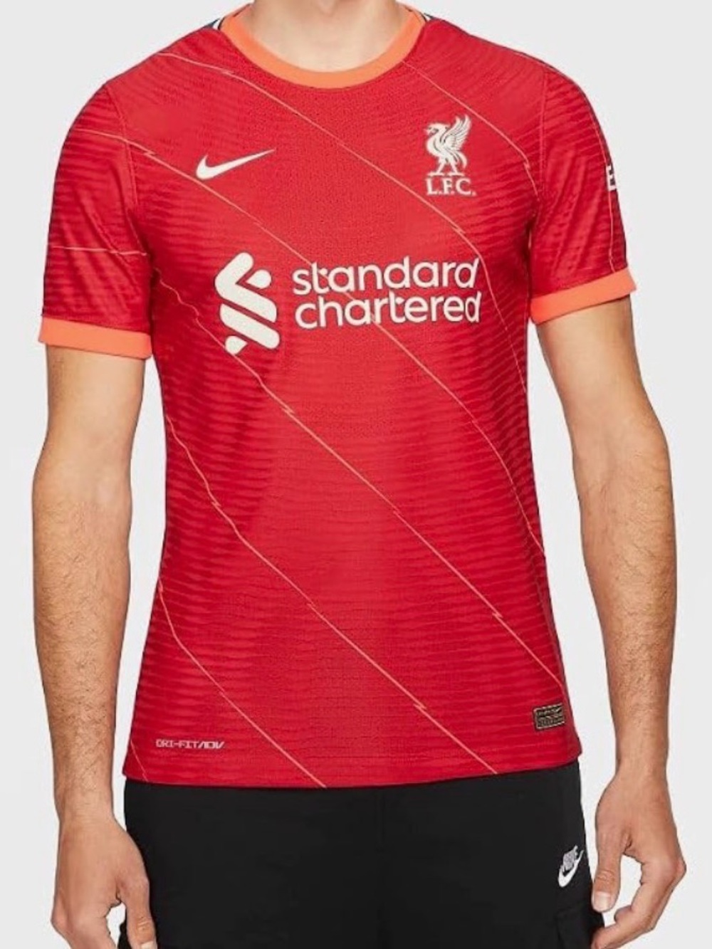 2021 2022 Nike Dri-Fit Liverpool FC Home Jersey Red Shirt Premier League Small
